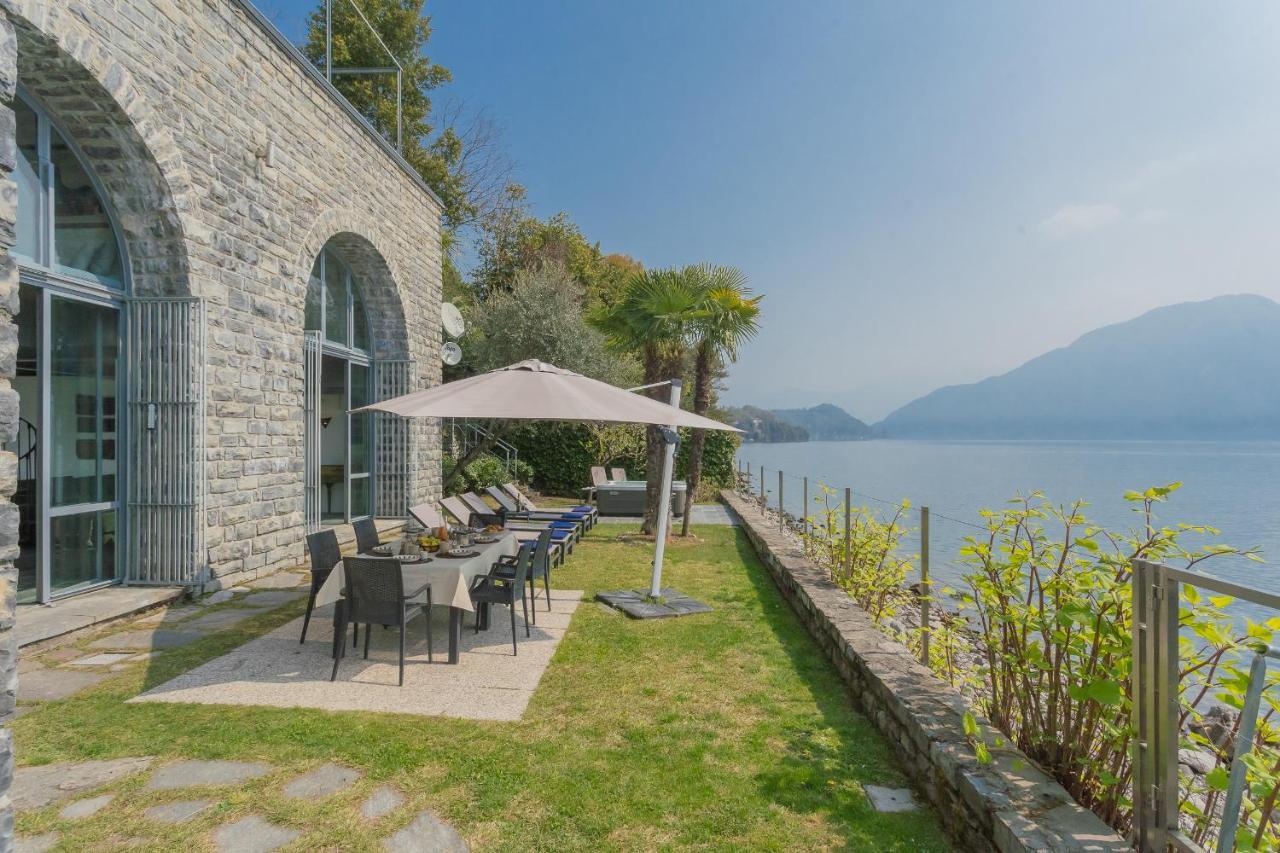 Villa Sasso On Lake Como By Rent All Como Sala Comacina Luaran gambar