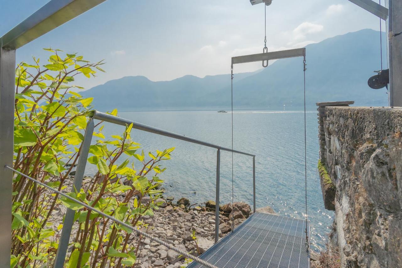 Villa Sasso On Lake Como By Rent All Como Sala Comacina Luaran gambar