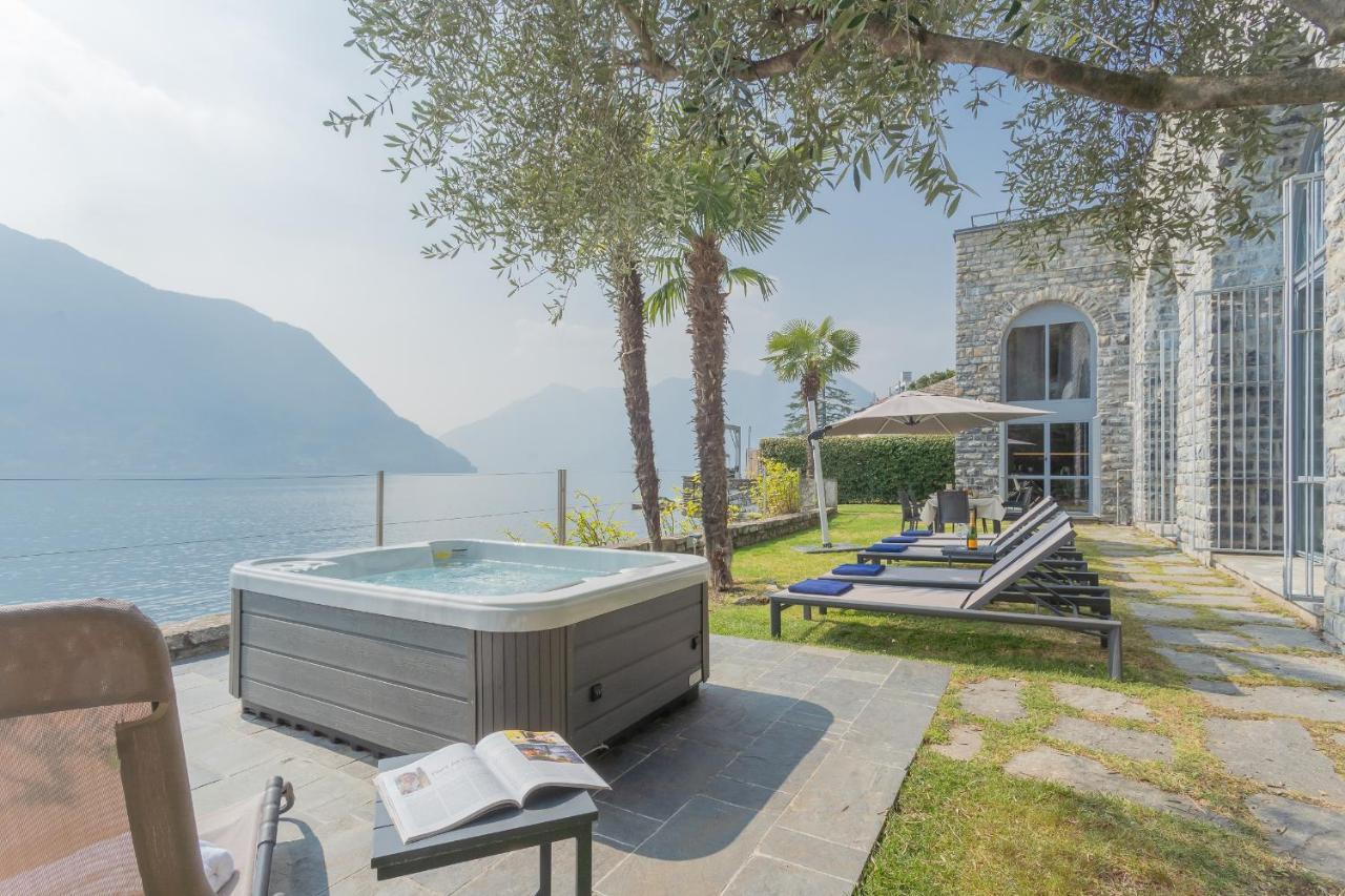 Villa Sasso On Lake Como By Rent All Como Sala Comacina Luaran gambar